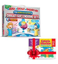 Adeda Dikkati Güçlendirme Seti DGS 3 Yaş - Hikaye Kitabı Hediye 