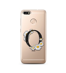 Papatya Harf Tasarım Süper Şeffaf Silikon Telefon Kılıfı Huawei P9 Lite (2017) M