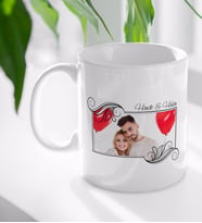 BK Gift Kişiye Özel İsimli Fotoğraflı Beyaz Kupa Bardak-32