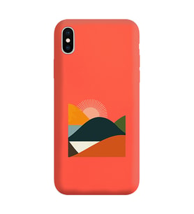 Turuncu Lansman Telefon Kılıfı Iphone XS