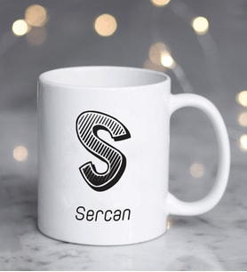 İsim Baskılı Kupa Bardak