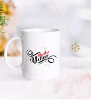 BK Gift Kişiye Özel Yılbaşı Mutlu Yıllar Kupa ve Kar Tanesi Kolye-6 (Model 1)