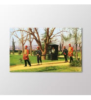 Arty Tablo İngiliz Elçisinin Kızı Tahtırevanda Tablo (Karışık)
