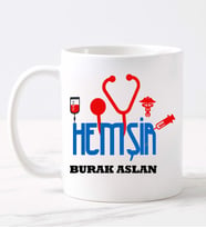 Hemşir  Kupa (Beyaz)