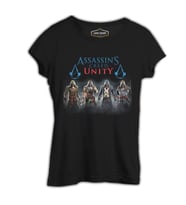 Assassin's Creed - Unity Siyah Kadın Tshirt