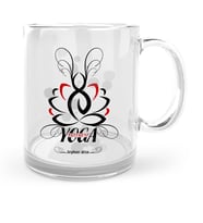 BK Gift Kişiye Özel Mesleki Yoga Eğitmeni Cam Kupa Bardak  1