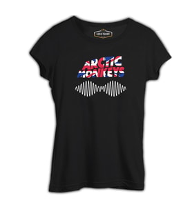 Arctic Monkeys Siyah Kadın Tshirt