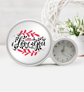 BK Gift Kişiye Özel Seni Seviyorum Saatli Sihirli Led Ayna Çerçeve  5