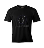 PUBG - Living on the Edge Siyah Erkek Tshirt