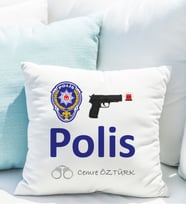 Kişiye Özel Polis Yastığı