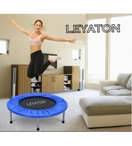 Leyaton Trampolin 102 cm Deluxe (40 inç Trambolin) Kırmızı LYT-90K