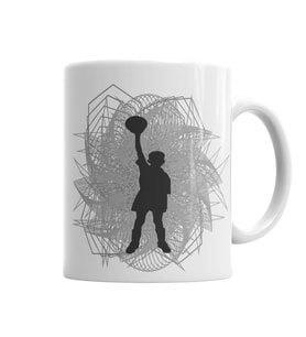 Boy Ball Kupa Bardak Porselen