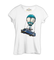 Fortnite - Bus Beyaz Kadın Tshirt