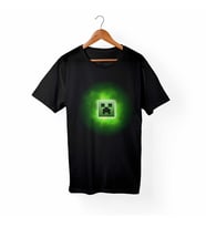 Minecraft Siyah Tişört