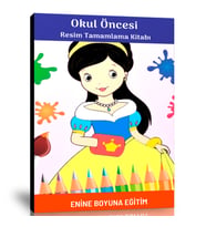 Okul Öncesi Resim Tamamlama Kitabı