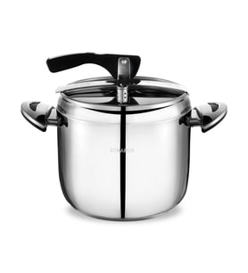 Schafer Classic 9 Litre Klasik Kapak Düdüklü Tencere (Siyah)