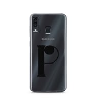 Samsung A30 Harf Tasarımlı Telefon Kılıfı P-Harfi 
