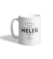 Annelere Özel Tasarım Kupa Bardak (Beyaz)