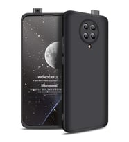 Microsonic Xiaomi Redmi K30 Pro Kılıf Double Dip 360 Protective Siyah