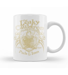 Harry Potter The Leaky Cauldron Kupa Bardak Porselen