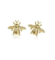 Arı Tragus Altın Küpe