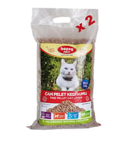 Bonny Nice Organik Çam Pelet Kedi Kumu 5 kg 9 l x 2 Paket