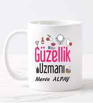 Güzellik Uzmanı  Kupa (Beyaz)