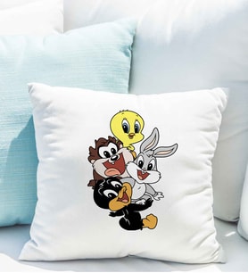 Looney Tunes Çizgi Film Yastığı
