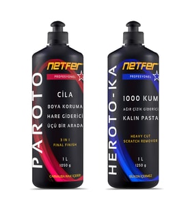 Netfer 2'li Kalın Pasta Cila Set - 2x1 L