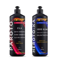Netfer 2'li Kalın Pasta Cila Set - 2x1 L