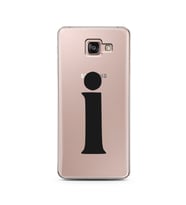 Samsung A7 (2016) Harf Tasarımlı Telefon Kılıfı İ-Harfi 