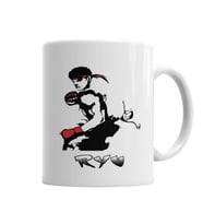 Ryu Street Fighter Kupa Bardak Porselen