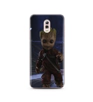 Baby Groot Tasarım Süper Şeffaf Silikon Telefon Kılıfı Samsung C8 