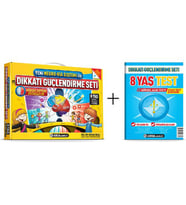 Dikkati Güçlendirme Seti 8 Yaş + Görsel Dikkat Testi