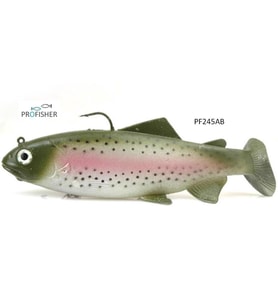 PROFISHER T Kuyruk Silikon Sahte Ala Balık Yem 19 cm 137 gr 