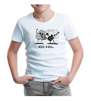 Rock'n Roll Stars Beyaz Çocuk Tshirt