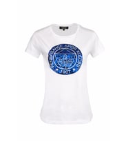 Fenerbahçe Orjinal Kadın Tribun Yaldızlı T-Shirt (Beyaz)