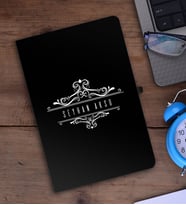 BK Gift Kişiye Özel İsimli Siyah Defter - 8