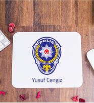 Polis Logolu Mouse Pad