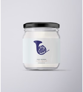 Nergis Çiçeği Kokulu Kavanoz Mum No.58