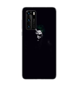 Joker Tasarım Süper Şeffaf Silikon Telefon Kılıfı Huawei P40 Pro