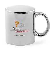BK Gift Kişiye Özel Mesleki Satış Temsilcisi Krom Kupa Bardak  1