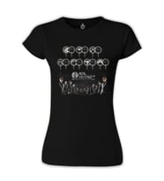 EXO - The Lost Planet Siyah Bayan Tshirt