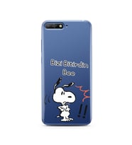 Snoopy Tasarımlı Süper Şeffaf Silikon Telefon Kılıfı Huawei Y6 2018