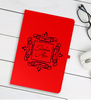 BK Gift Kişiye Özel İsimli Kırmızı Defter - 1