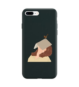 Siyah Lansman Telefon Kılıfı Iphone 7 Plus