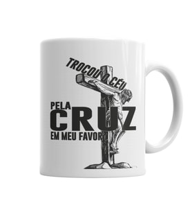 Homem Da Cruz Kupa Bardak Porselen