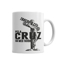 Homem Da Cruz Kupa Bardak Porselen