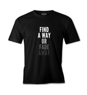 Find a Way Siyah Erkek Tshirt