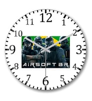 Airsoft Br Duvar Saati Bombeli Gercek Cam